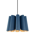 Blue / Medium: 12.6 in width Renata Pendant Light OPEN BOX