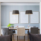 Blue / Medium: 12.6 in width Renata Pendant Light OPEN BOX