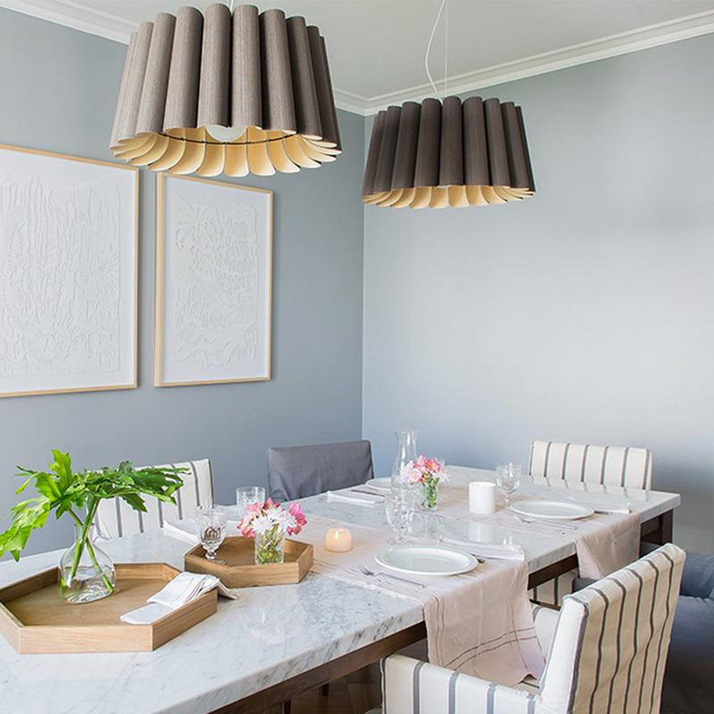 Blue / Medium: 12.6 in width Renata Pendant Light OPEN BOX