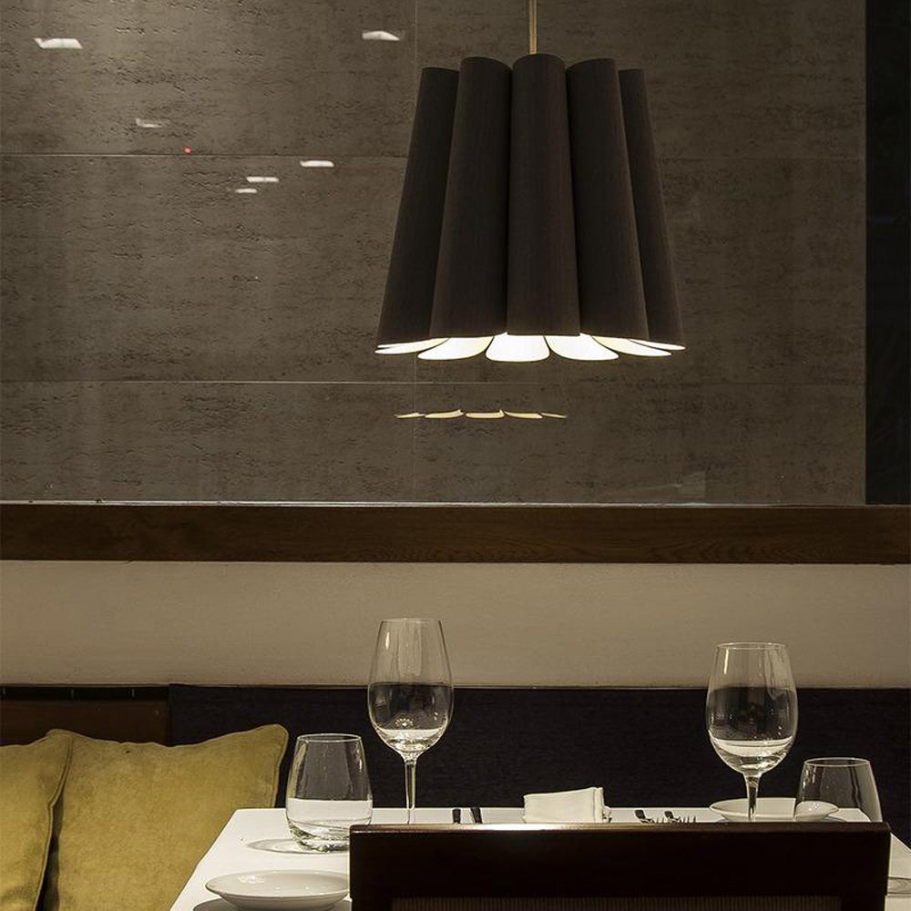 Blue / Medium: 12.6 in width Renata Pendant Light OPEN BOX