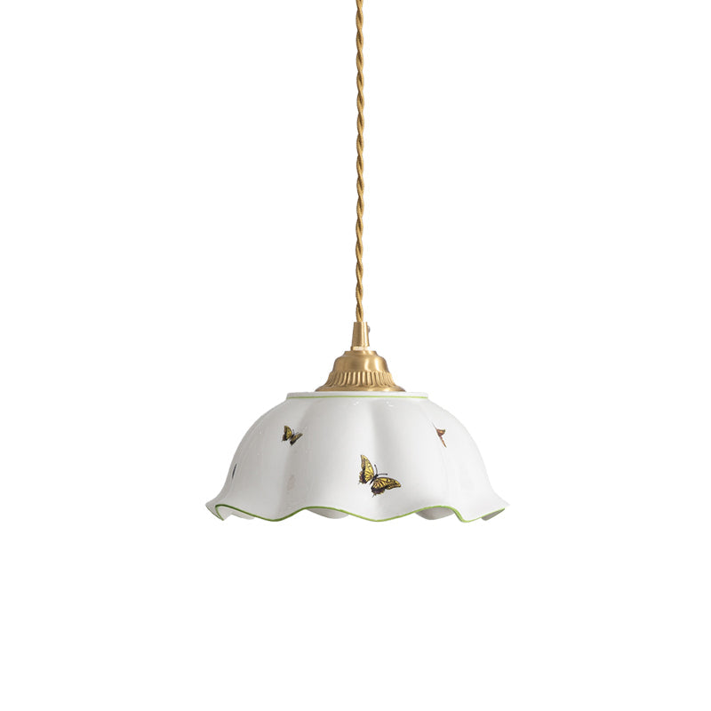 Butterfly Ceramic Pendant Lamp