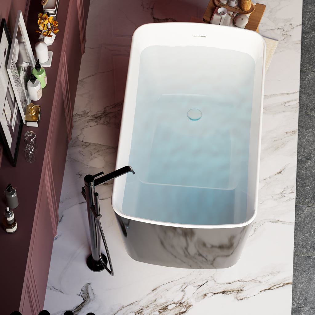 Luxury Square Japanese Soaking Bathtub
