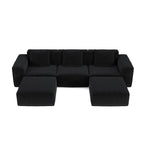 Cloud Velvet Modular Sofa Bed