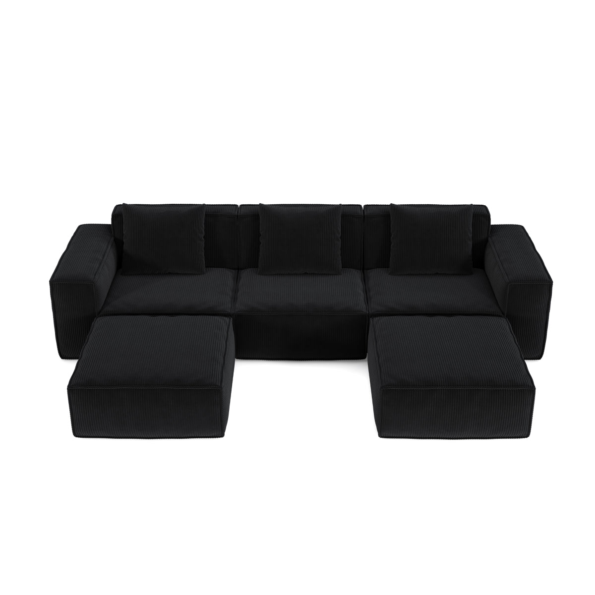 Cloud Velvet Modular Sofa Bed