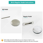 Luxury Modern 67'' Soaking Bathtub