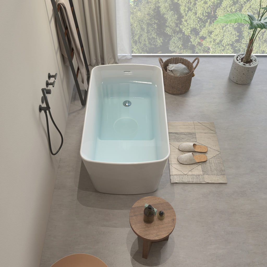 Luxury Square Japanese Soaking Tub