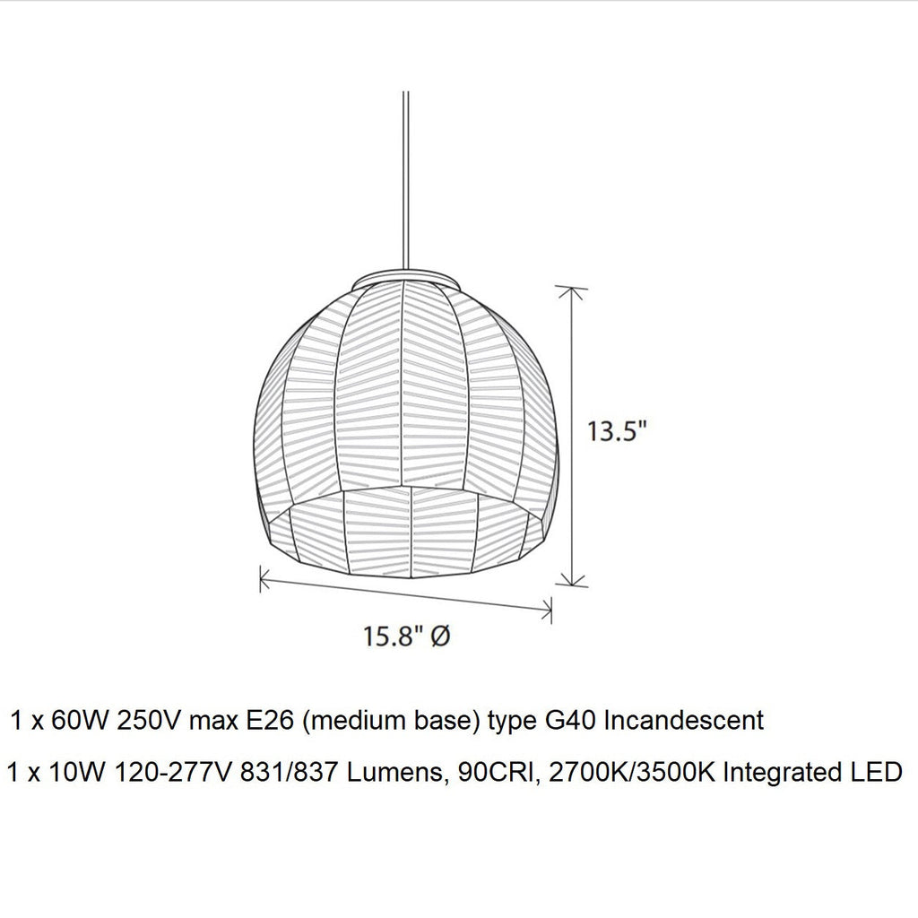Amicus 16 Pendant Light