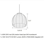 Amicus 16 Pendant Light