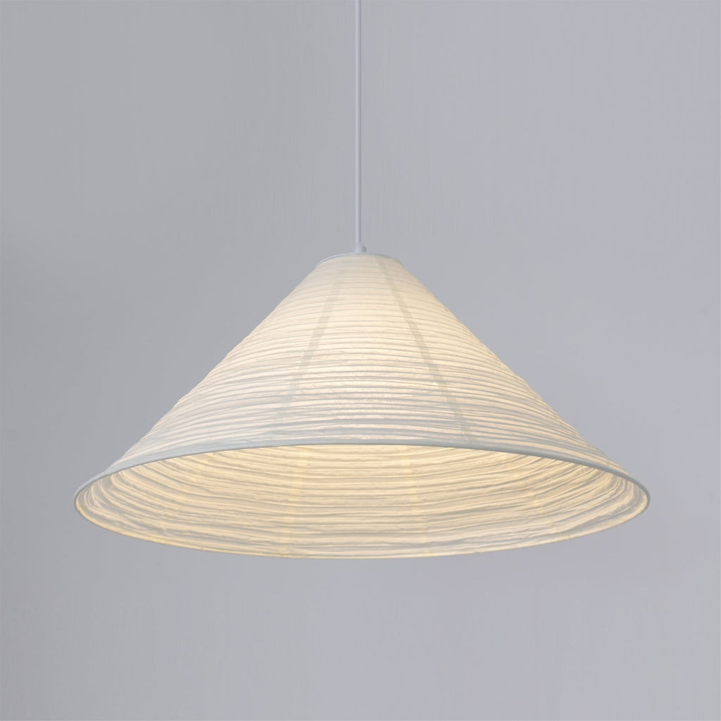 Cone Washi Pendant Light