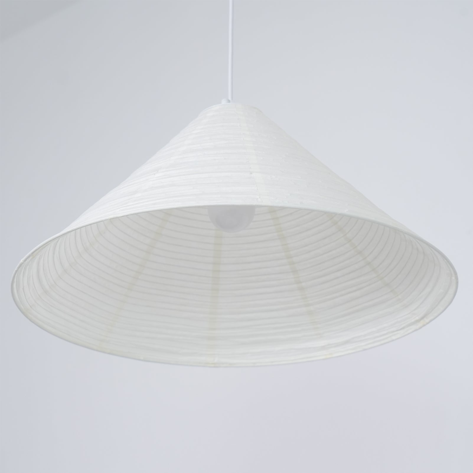 Cone Washi Pendant Light