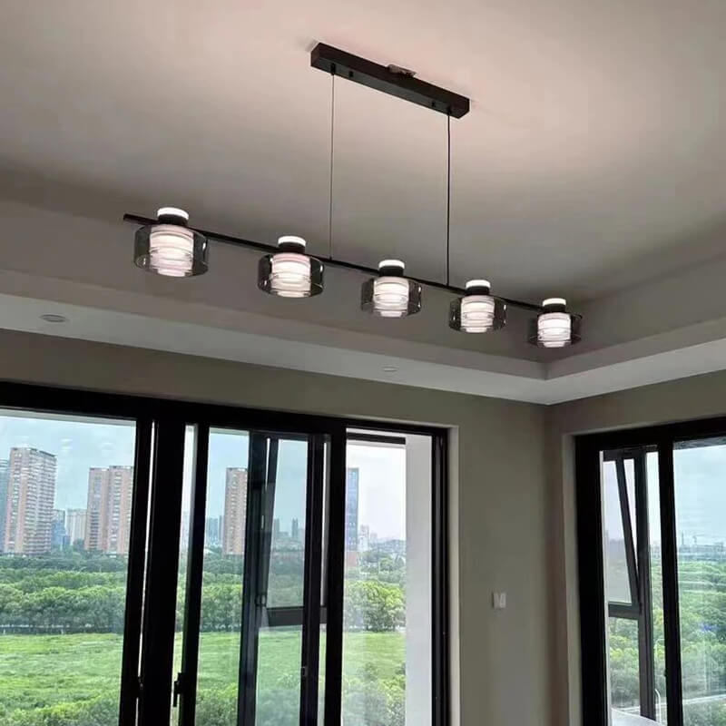 Crystal Bud Copper Chandelier for Living Room