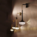 Creative Clear Glass Wall Sconce