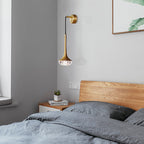 Creative Clear Glass Wall Sconce