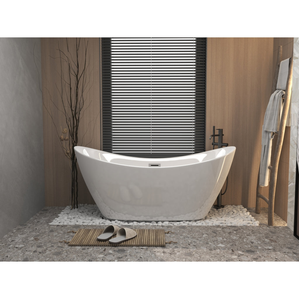 Premium Gloss White Freestanding Tub