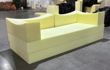 Belfin Modular Sectional Sofa, Convertible Tofu Block Sofa Floor Sofa Bed Armrest Comfy Sofa Bed Compressed Sofa Compression Sofa for Living Room