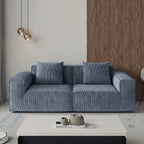 Belfin Modular Sectional Sofa, Convertible Tofu Block Sofa Bed