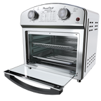 12.5 Quart 7-in-1 Stainless Steel Convection Toaster Oven 1500W 5 Pre-Set Menus Silver