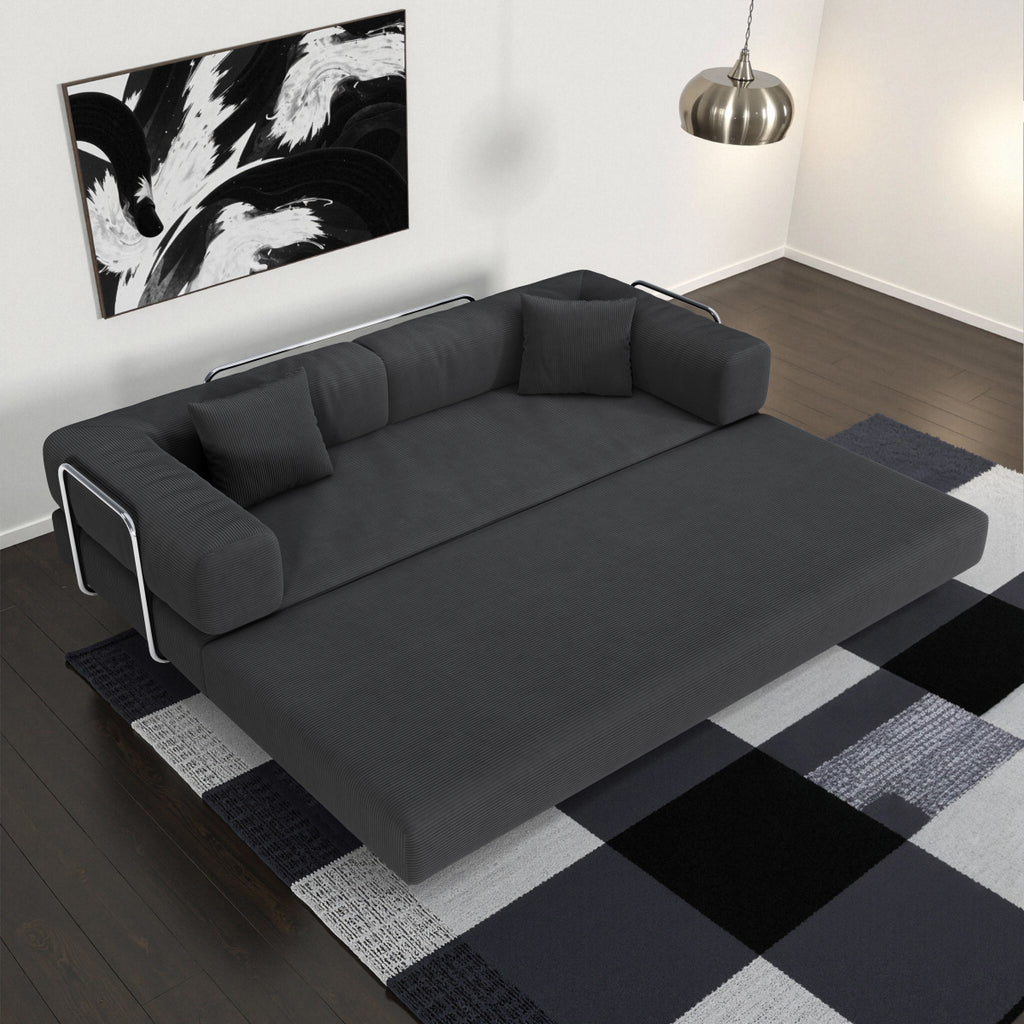 78.8" Modular Sofa, Comfortable Floor Sofa for Living Room