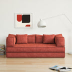 78.8inch  Modular sofa, convertible pudding block sofa, floor-standing sofa bed with armrests and comfortable sofa bed, compression sofa for living