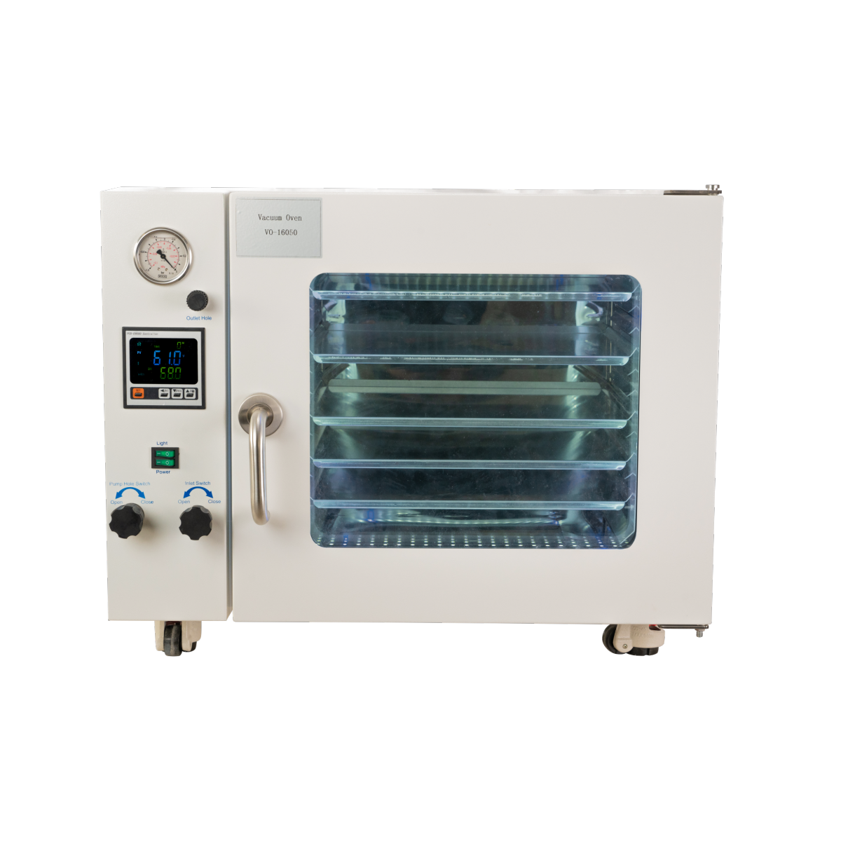 Vacuum Oven Lab Oven Laboratory Industrial Oven 110V 50/60Hz 850W 50L/1.9CF
