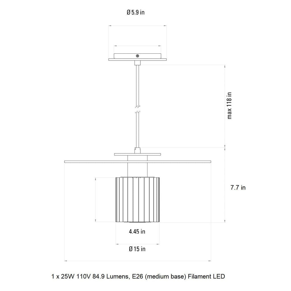 In The Sun Pendant Light