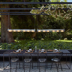 In The Tube Horizontal Outdoor Pendant Light