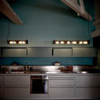 In The Tube Horizontal Outdoor Pendant Light