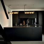 In The Tube Horizontal Outdoor Pendant Light