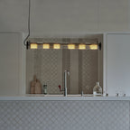 In The Tube Horizontal Outdoor Pendant Light