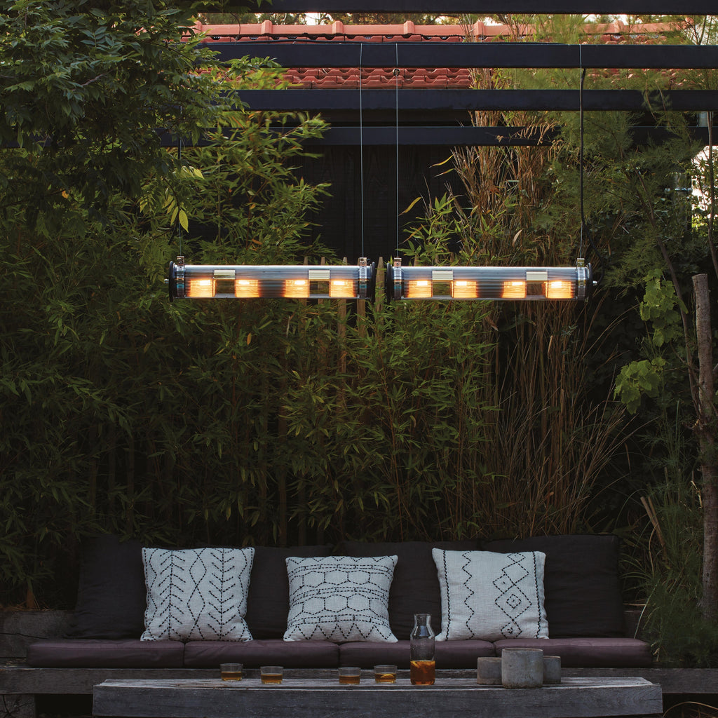 In The Tube Horizontal Outdoor Pendant Light