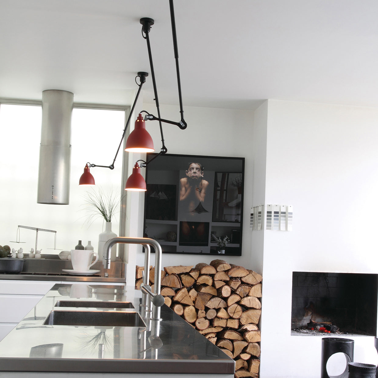 Lampe Gras N¡ã302 Semi Flush Mount