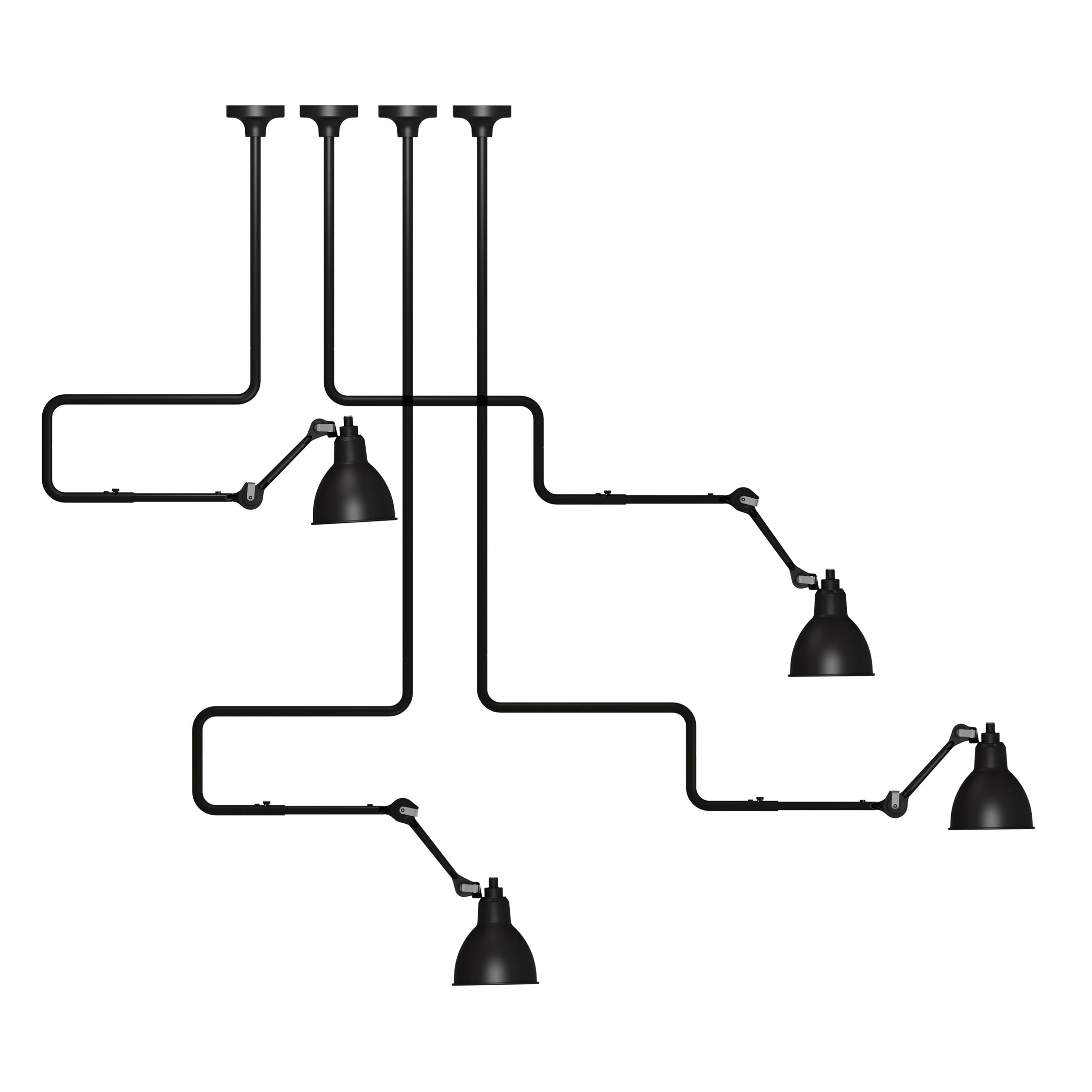 Lampe Gras N¡ã312 Semi Flush Mount