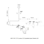 Lampe Gras N¡ã312 Semi Flush Mount