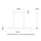 Org Horizontal Pendant Light