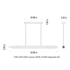 Org Horizontal Pendant Light