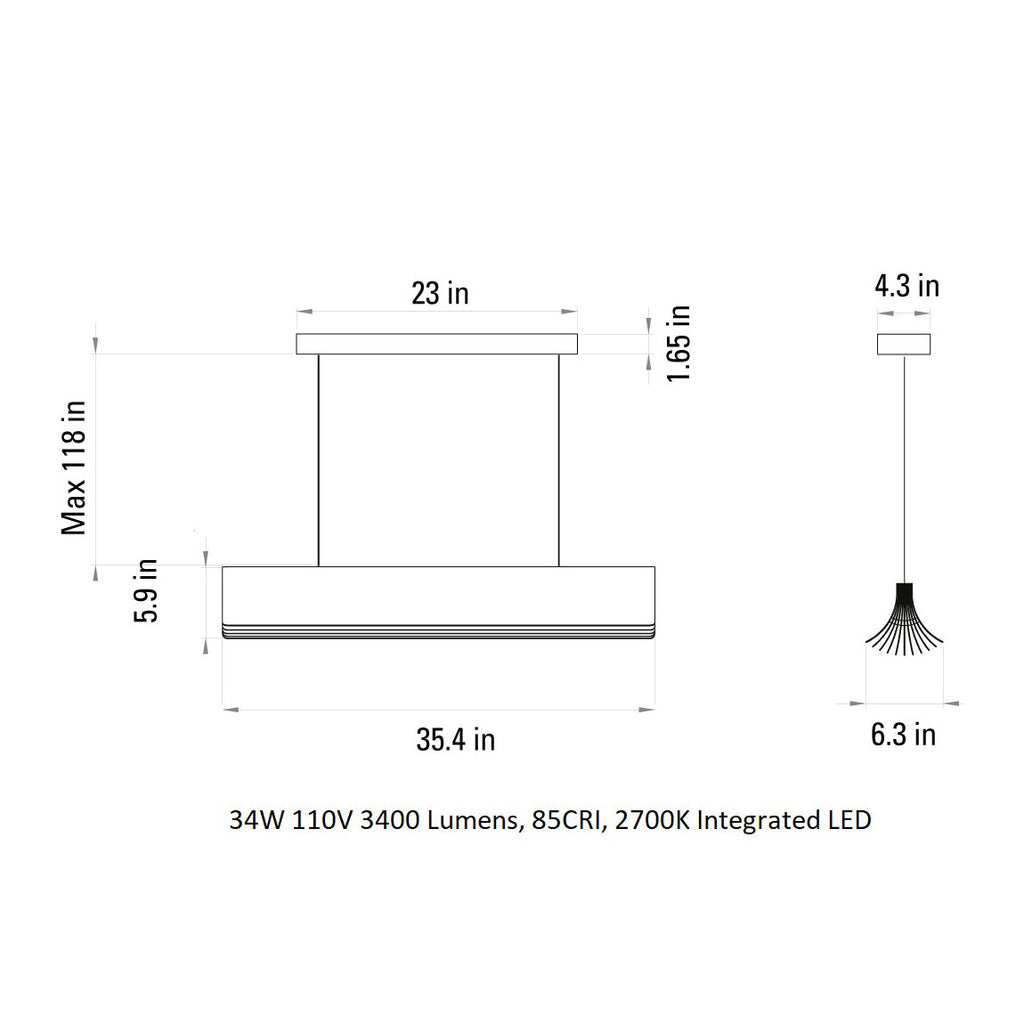 Respiro Pendant Light