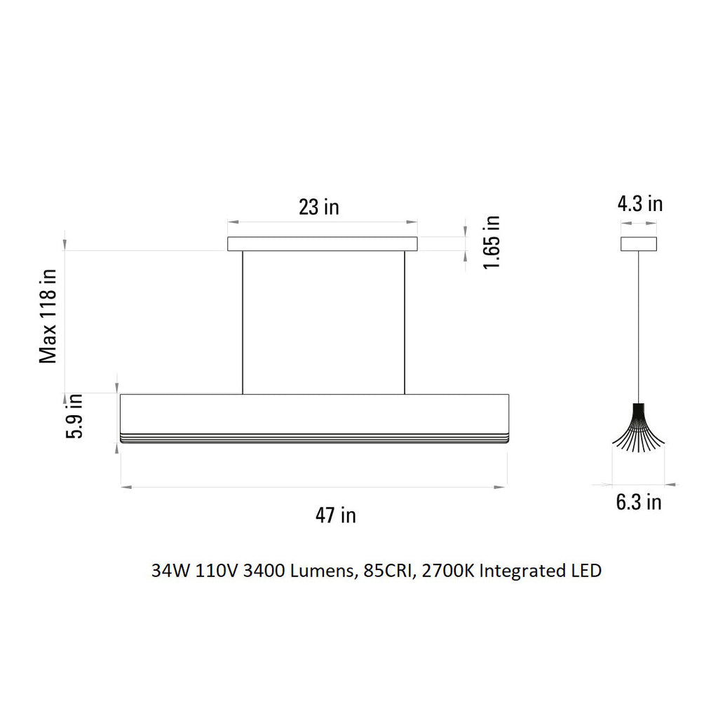 Respiro Pendant Light