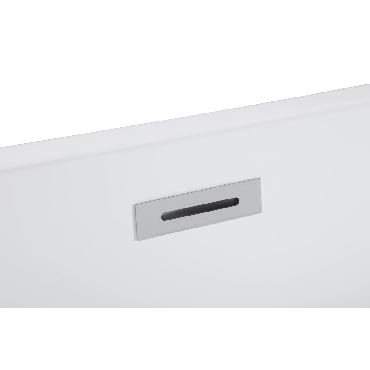 59" Black Freestanding Soaking Tub