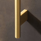 Decorative Clear Crystal Brass Wall Sconce