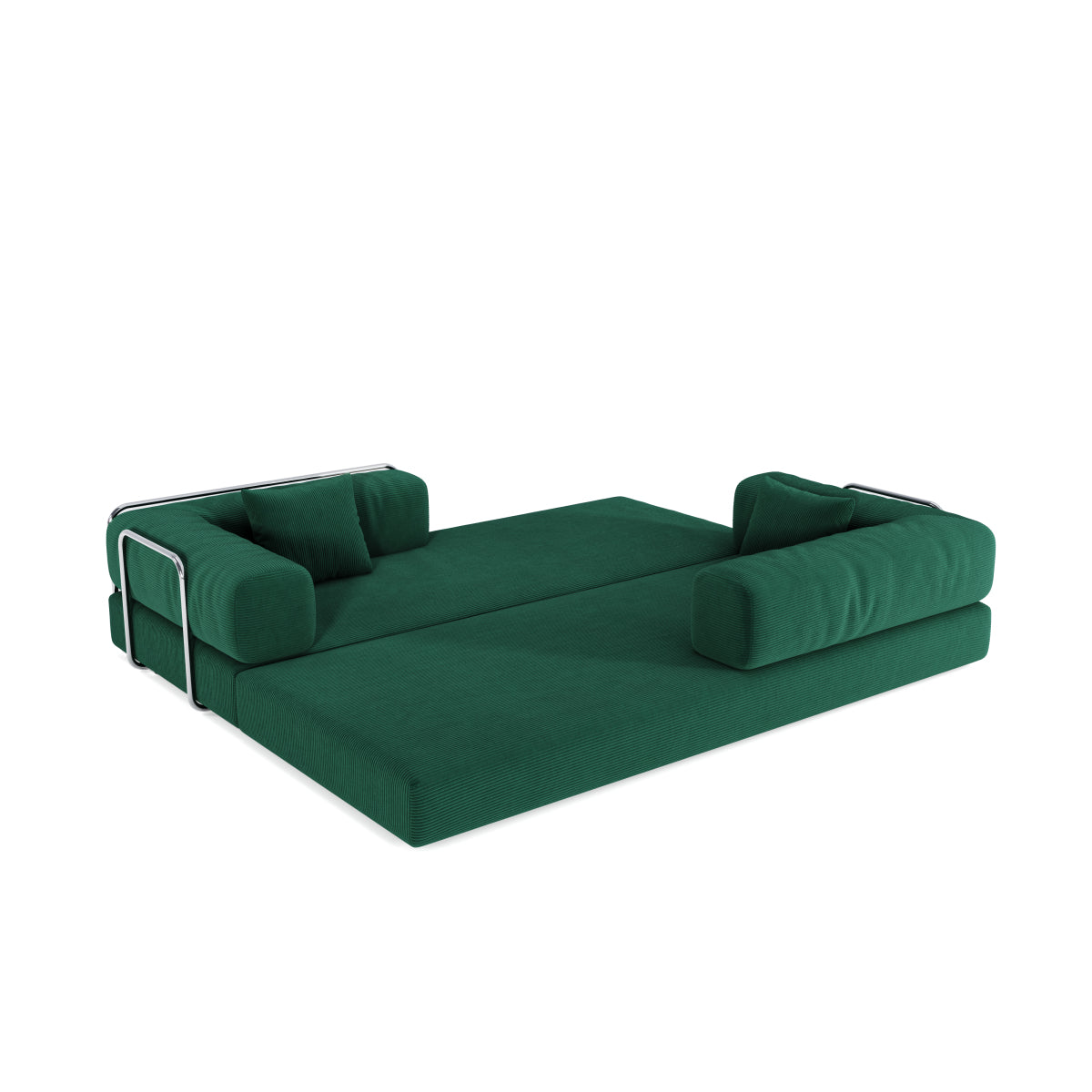 78.8" Modular Sectional Sofa, Convertible Pudding Block Sofa Bed for Living Room