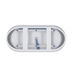 59" Glossy Acrylic Freestanding Tub