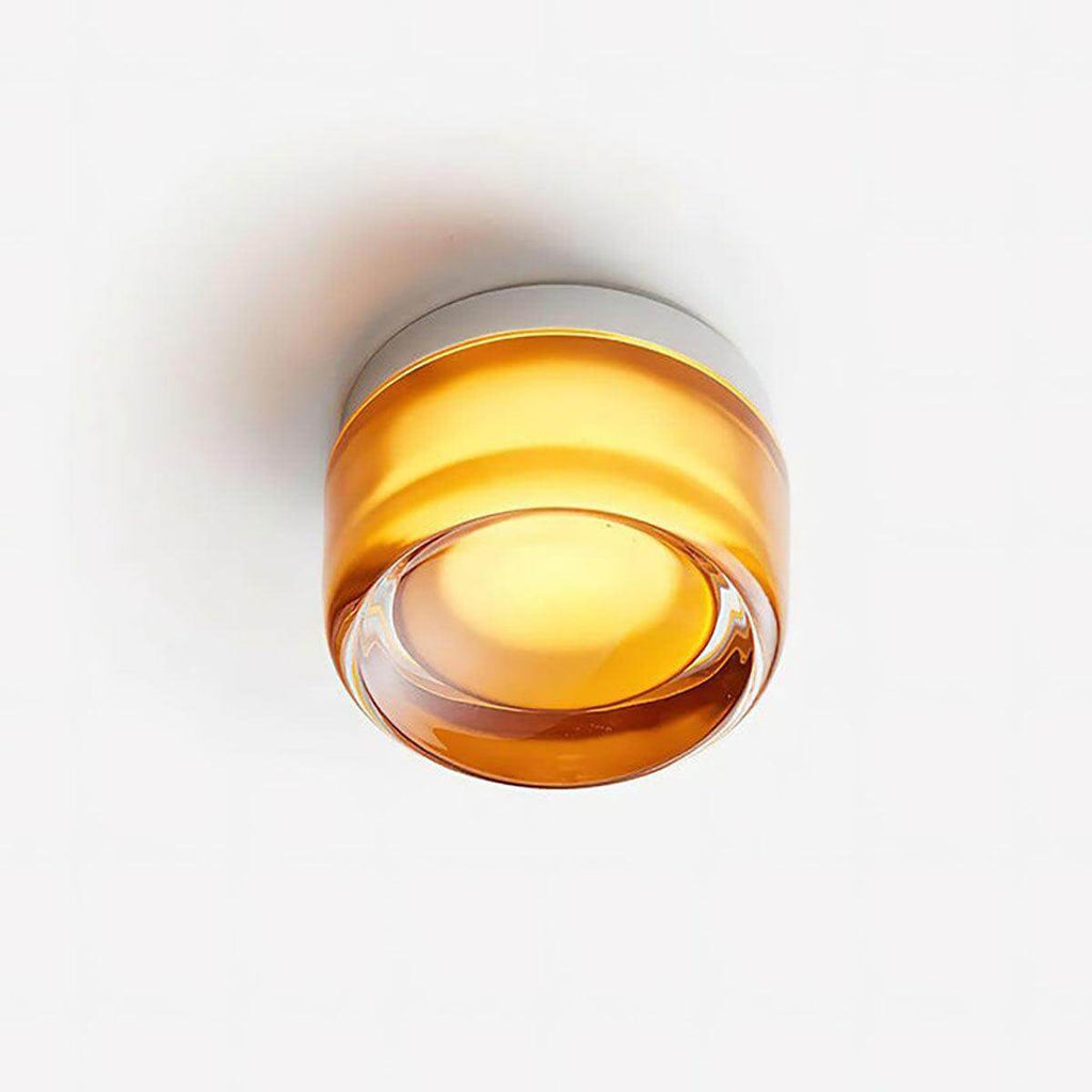 Dimple Glass Wall Sconce – Amber, Green, Smoke & White