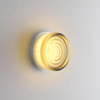 Dimple Glass Wall Sconce – Amber, Green, Smoke & White