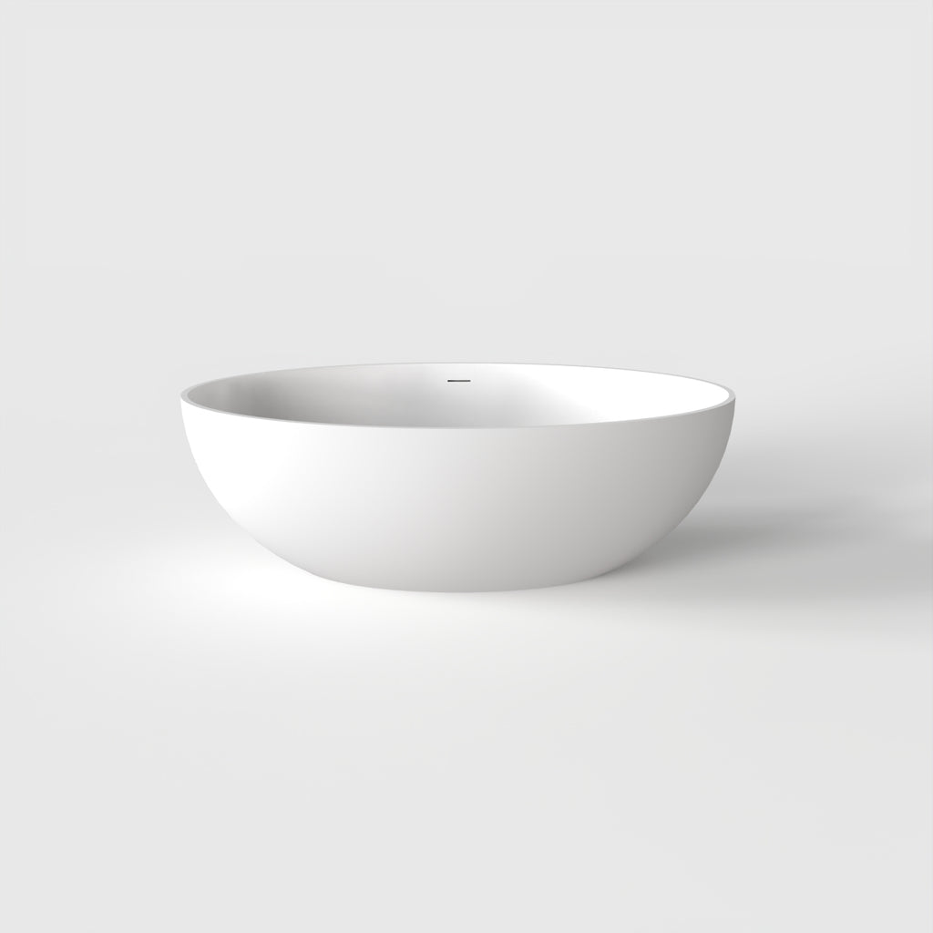 47" Freestanding Tub with Built-in Seat, White Acrylic, CUPC