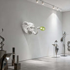 Elephant Sculpture Wall Lamp