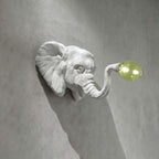 Elephant Sculpture Wall Lamp