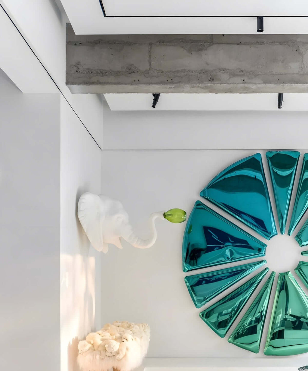 Elephant Sculpture Wall Lamp