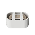 51" Acrylic Freestanding Bathtub-Acrylic Soaking Tubs, White Bathtub, Oval Shape White Freestanding Bathtub With Chrome  Pop Up Drain CUPC Certificate