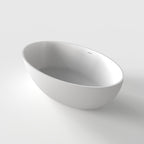 47" Freestanding Tub with Built-in Seat, White Acrylic, CUPC