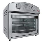 12.5 Quart 7-in-1 Stainless Steel Convection Toaster Oven 1500W 5 Pre-Set Menus Silver
